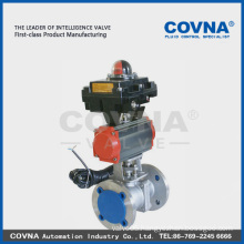 Pneumatic remote control pneumatic valve